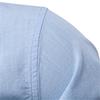 Camicia Sociale in Cotone da Uomo Tinta Unita Manica Lunga Camicia di Alta Qualità per Uomo Primavera Stand Casual Camicie da Uomo