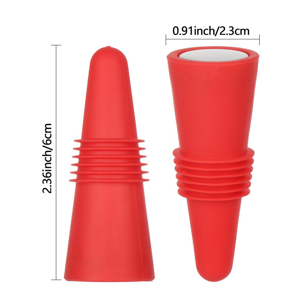 13 Styles Bottle Stopper Bottle Caps Wine Stopper Family Bar Preservation Tools Silicone Creative Design Safe And Healthy