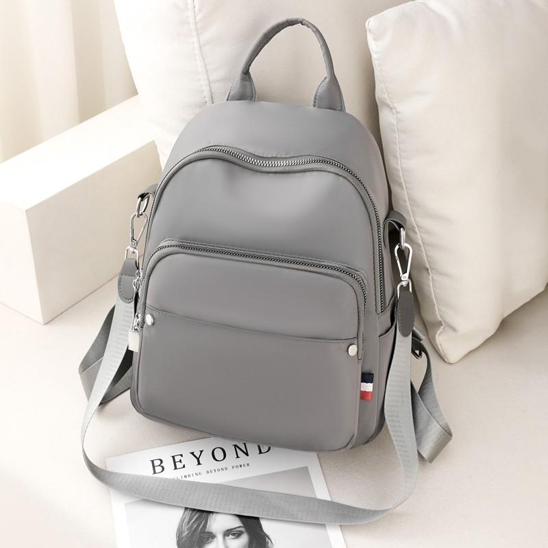 Schoolbag backpack women's Korean large-capacity waterproof splash niche outdoor sports women's bag Baigou backpack