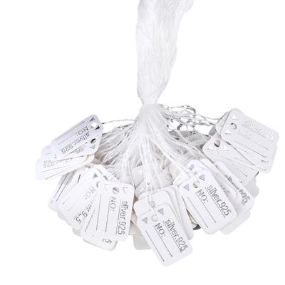 500 Stück Preisaufkleber aus Recyclingpapier Produktpreis-Identifikatoren Schmucketiketten für Boutique-Merchandising