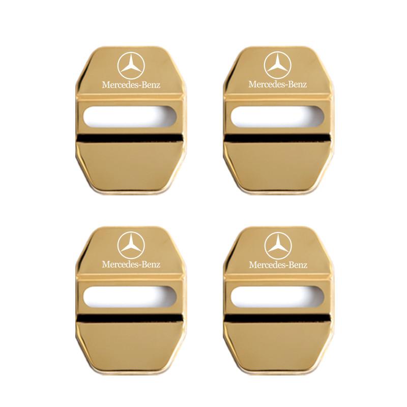 

GLC GLB Car Styling Car Door Lock Covers stikcer Case for Mercedes Benz New B/C/E Class A Class C200L GLC GLK CLA GLA Accessori