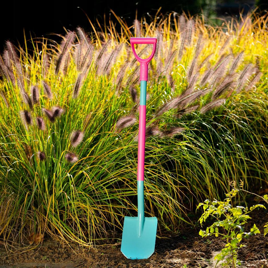 KADAX Spade Shovel Sharp Ladies 115cm Metal Garden Handle Ergo