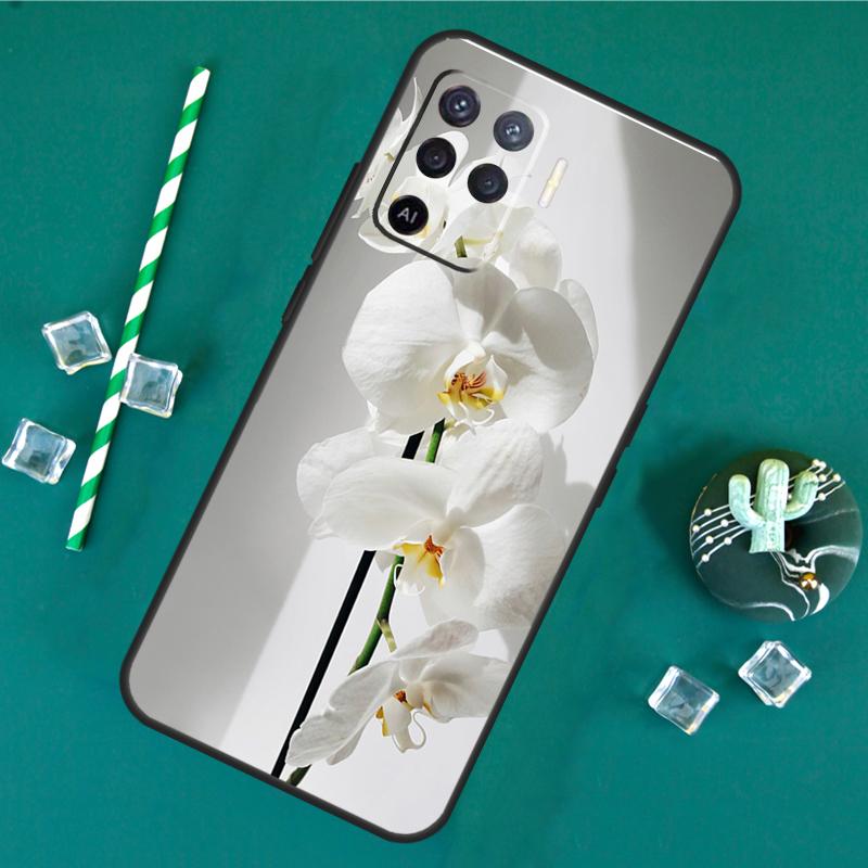 Orchid Flowers Colorful Phone Case For Oppo A18 A38 A58 A78 A98 A40 A60 A80 A91 A15 A17 A74 A94 A54 A57S A16 A76 A96