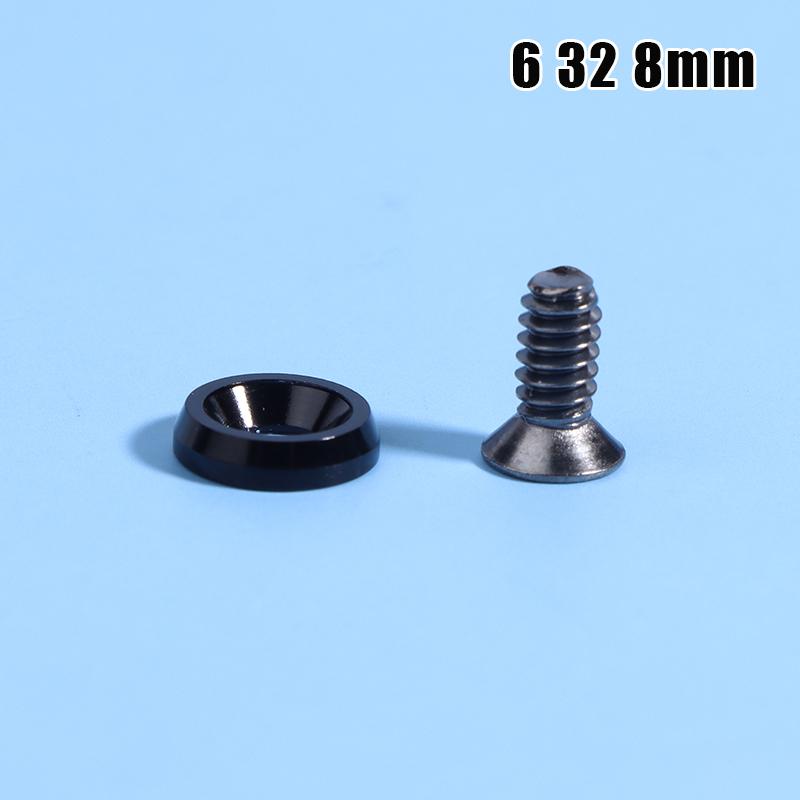 1Pc M3 6#32 6Mm 8Mm Screw +1 Washers Computer Pc Case Beautification Screws For Motherboard Power Supply Graphics Card