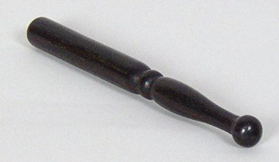 Ebony bell stick No. 4.0 Buddhist altar accessory for bells