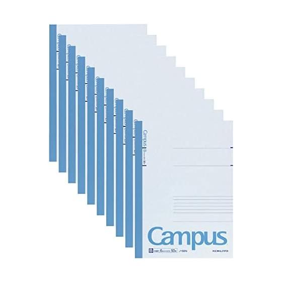 KOKUYO Note Campus Note B5 B-ruled 50 Sheets 10 Books Set No-5BNX10