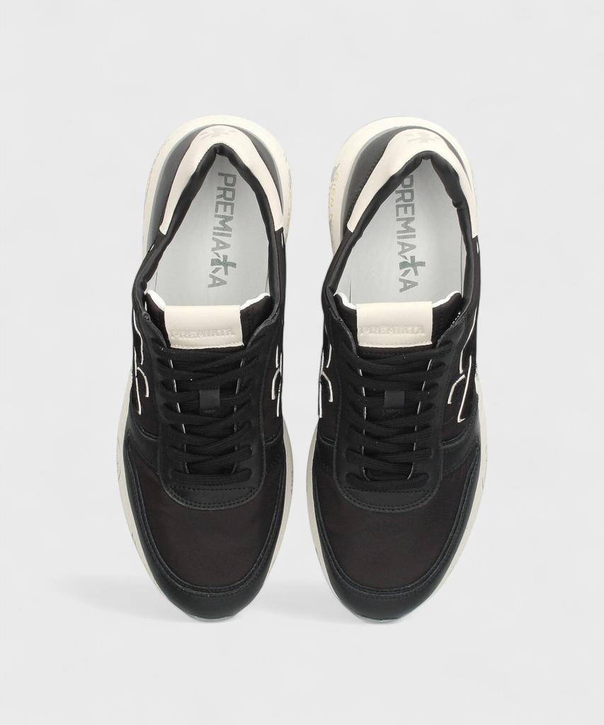 Premiata [Mick] Black Men'S Mix Sneakers