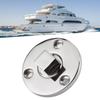 Stainless Steel 2in Drain Plug Boat Hull Screw Hole Ornament for Marine Boats Yacht Ship