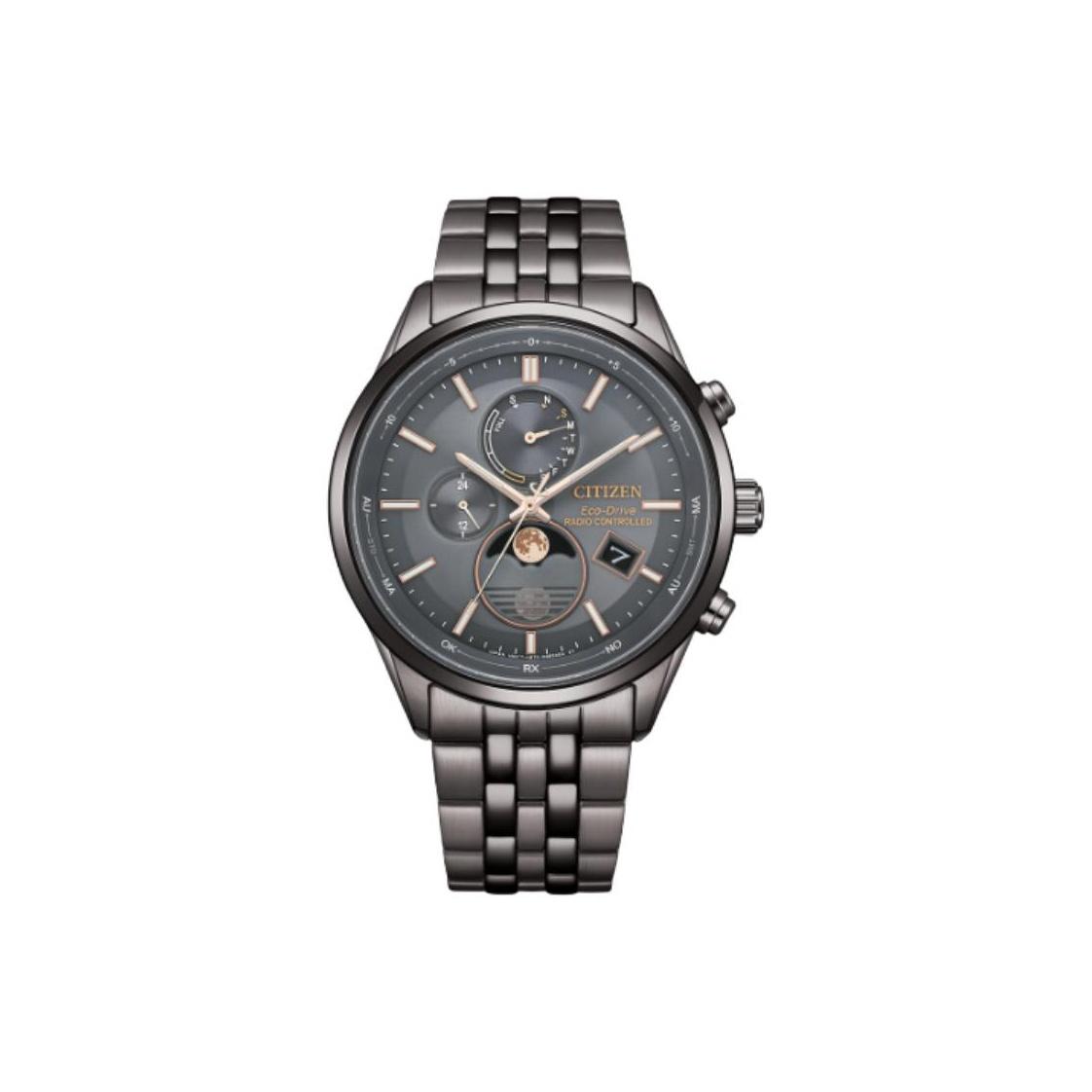 

CITIZEN Eco Drive Light Powered Quartz Movement Stainless Steel Strap Watch 42mm Unisex Gray Dial BY1037-51H Gray Dial