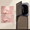 100 Sheets Oil Control Paper with Case & Powder Puff Oil Blotting Papers Bamboo Charcoal Face Oil Blotting Sheets for Oily Skin