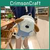 Plush Puppy Cuter Backpack With Comes With The Same Pendant Kindergarten For