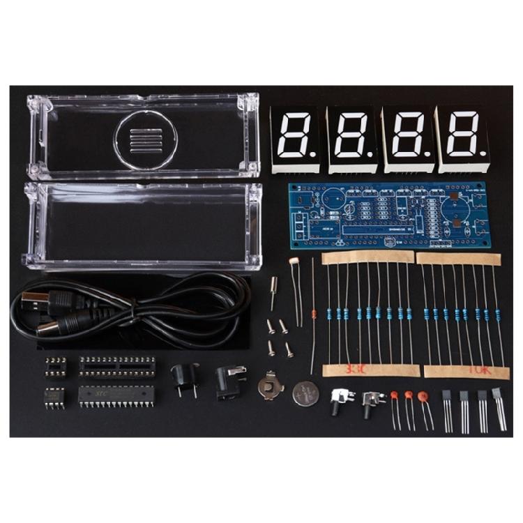 LED Display Alarm Electronic Clock Modules Temperature Date Week Display DS1302