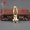 Creative Zodiac Monkey Brass Keychain Pendant - Handbag Ornament