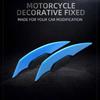 2PCS Motorcycle Modification Wind Wing Motorbike Body Decoration Moto Front Side Spoiler Aerodynamic Wing Set Motorbike Accessor