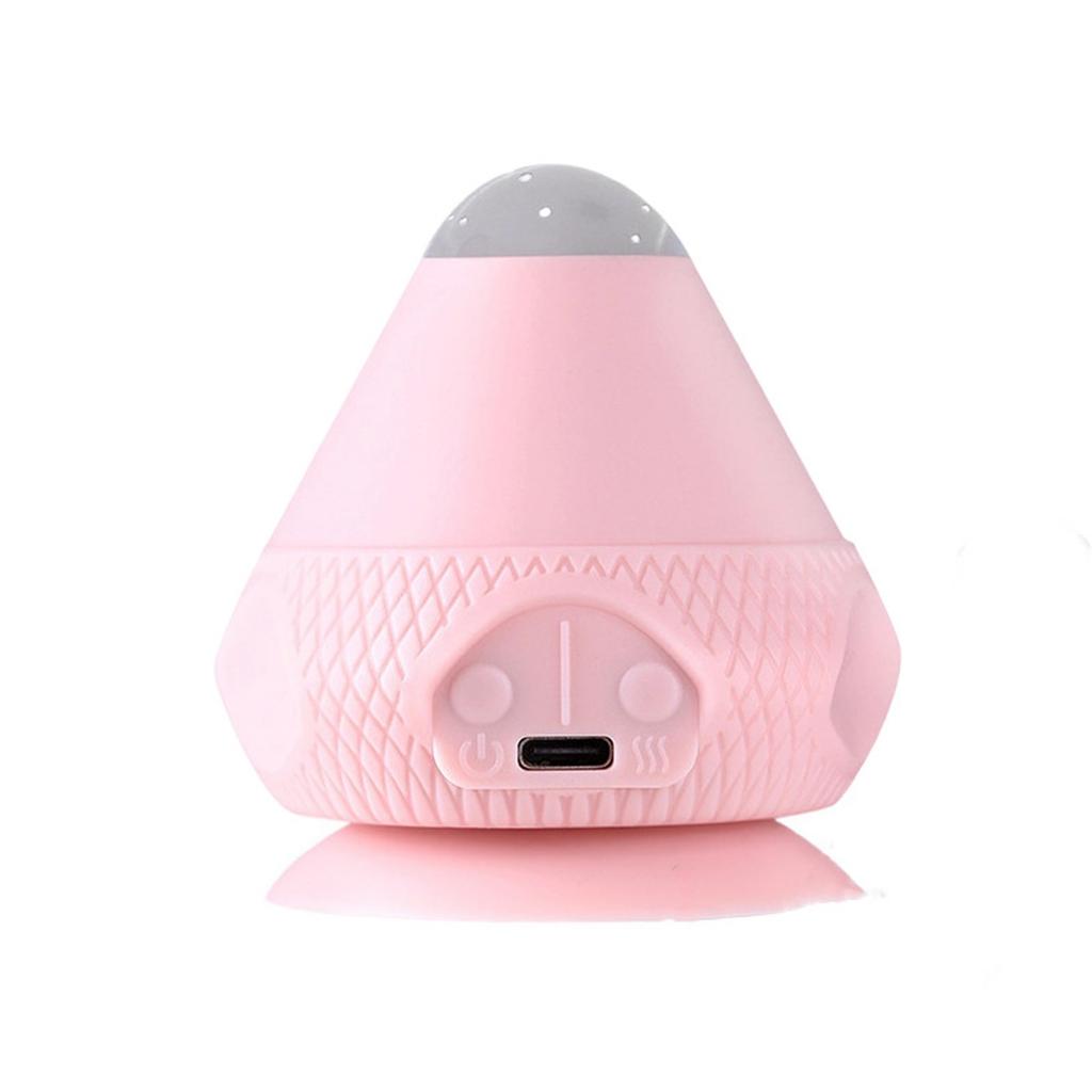 Electric Fascia Ball Adsorption Type Plantar Shoulder Neck Waist Fascia Relaxation Vibration Hot Compress Silicone Massager Massage Ball