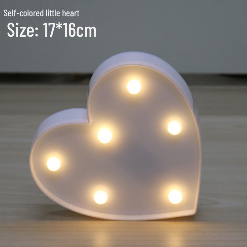 

LED Happy Birthday Blessing Lights - Romantic Luminous Party Decoration Sign Standard