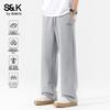 Baleno Men's SK Series Loose Fit Straight Leg Casual Pants