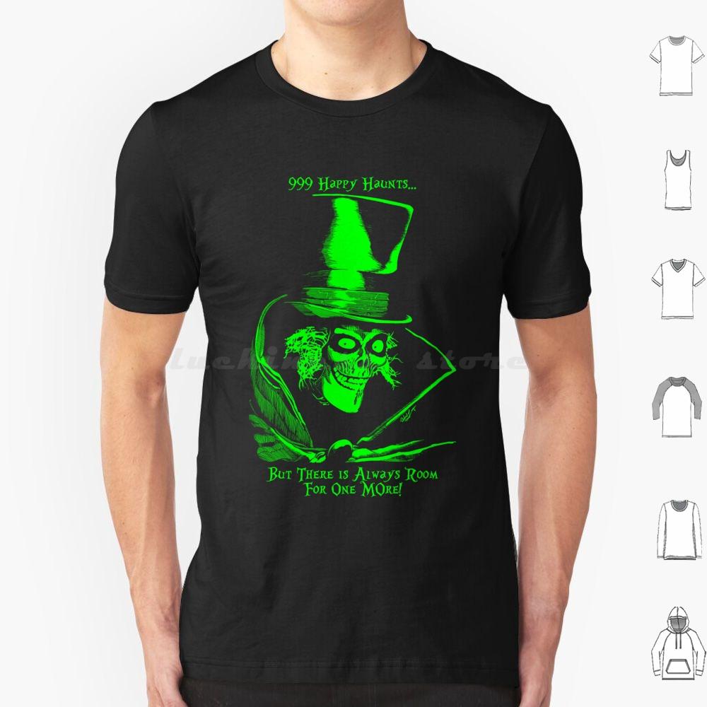 Hatbox Ghost 999 Happy Haunts T Shirt 6xl Cotton Cool Tee Hatbox Ghost Haunted Mansion Haunted House Hitchhiking Ghosts S