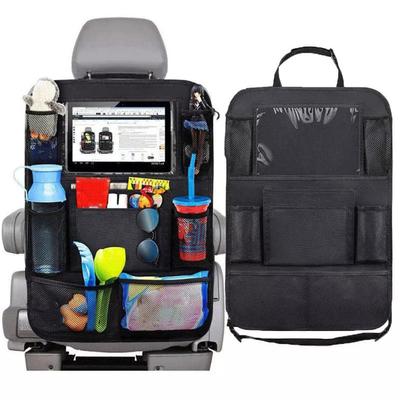 Car Backseat Organizers Car Boot Organizer with 10 Storage Pockets+ 1 Touch Screen Tablet Pocket