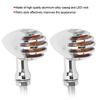 2pcs Motorcycle Retro LED Turn Signal Indicator Light with Grille Fit for Yamaha