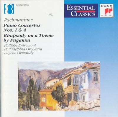 CD ENTREMONT, PHILADELPHIA ORC; ORM - Rachmaninow;Klavierkonzerte 1&4 SBK46541 Sony Classical 1991 Europa Klassik Gebraucht