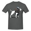 Unisex Cyborg Bull Terrier Steampunk Awesome T Shirt Streetwear Cotton Crewneck T Shirts