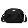 Solid Color Nylon Bag Women's Large Capacity Shoulder Crossbody Bag