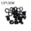 10 Pieces Air Vent for Drums Drum Strainer 1/2" Parts Tom Snare Gear Hardware Part