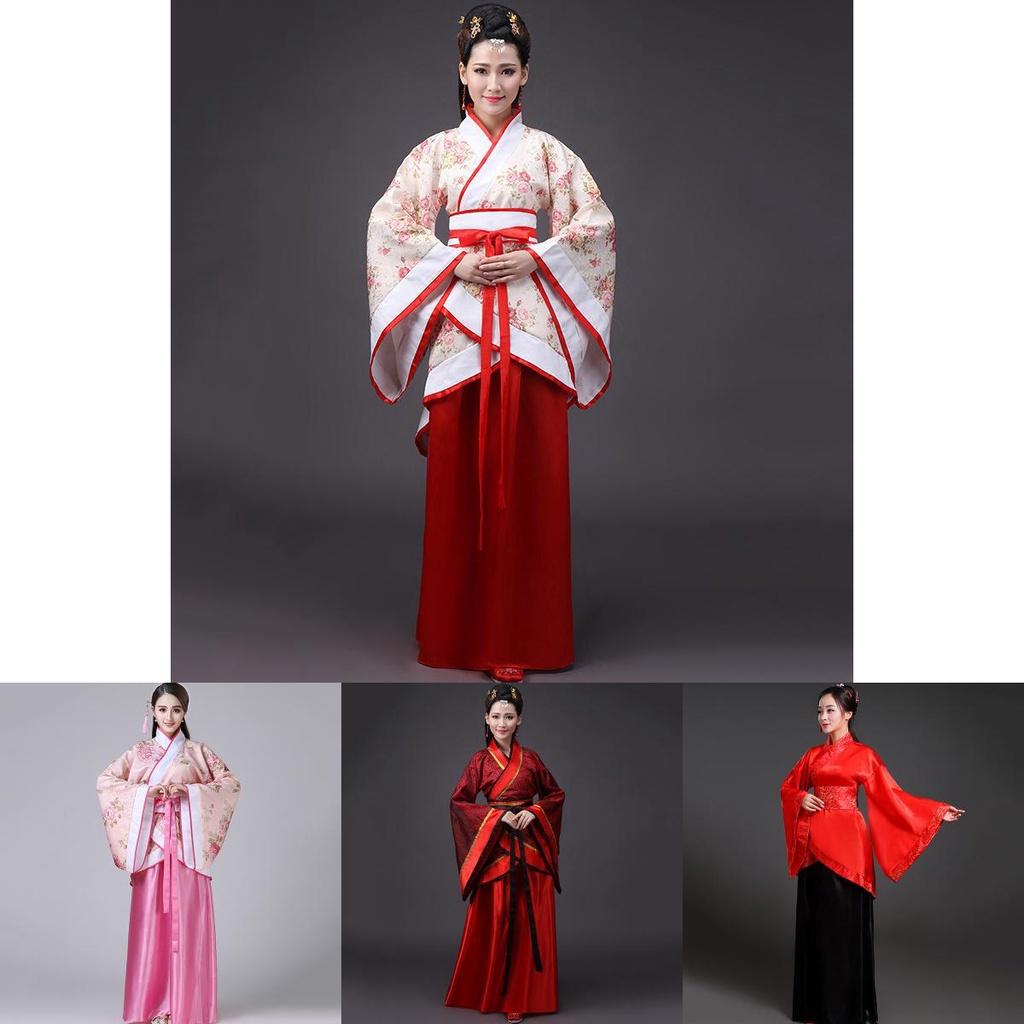 Elegant Ancient Chinese Traditional Costume For Women With Exquisite Workmanship