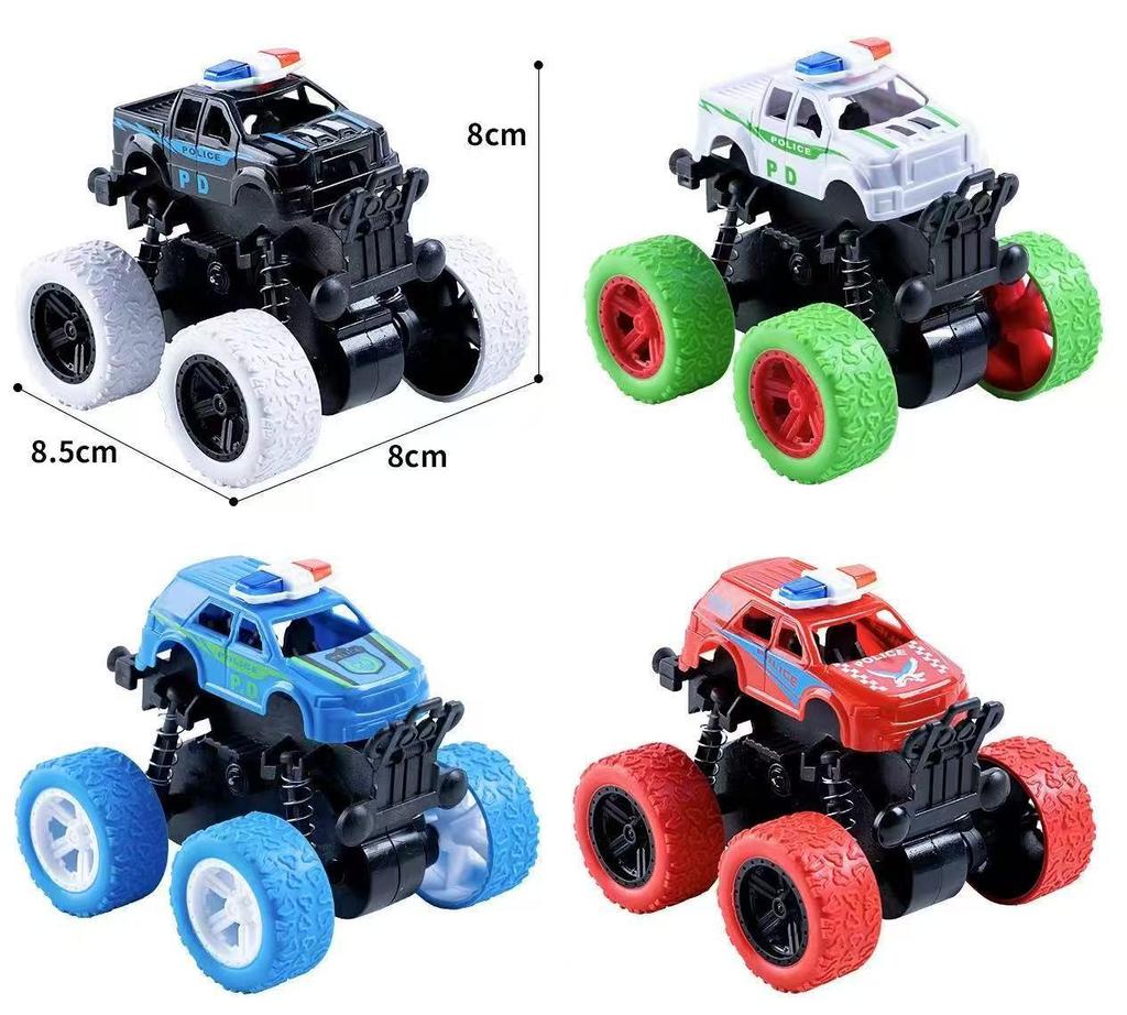 Хит продаж Инерционная детская внедорожная трюковая машина - 4WD Переворот и возможности лазания
