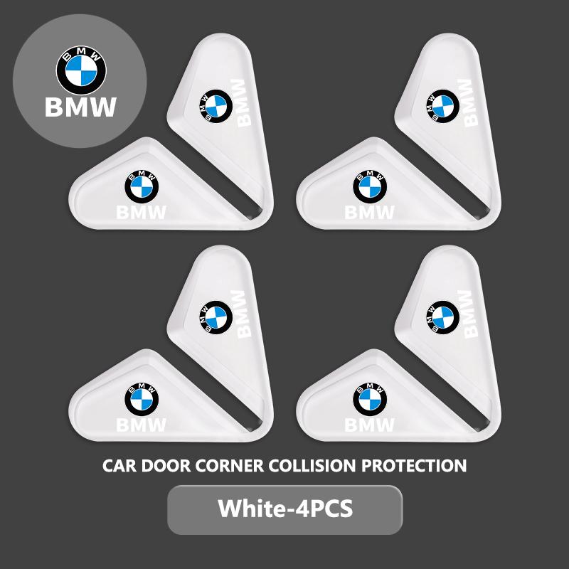 QCSD2 Car Door Corner Anti-Collision Sticker Scratch Resistant Decora For BMW M Performance E36 E46 E60 E90 E91 E92 E93 F30 F20