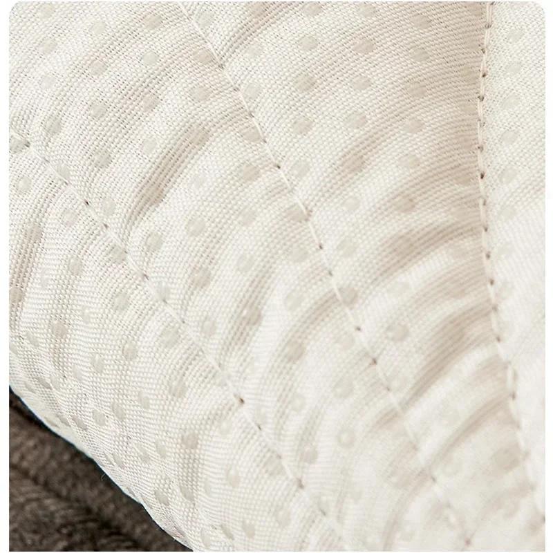 Leaves Jacquard Sofa Towel Anti-Slip Thicken Sofa Cushion Mat for Living Room Solid Color Plush Sofas Cover Home Couch Decor