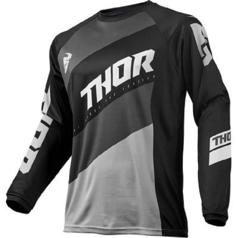 Herren Langarm Motorrad-Fahrtrikot Off-Road Dirtbike Touren UV-Schutz Schnelltrocknend
