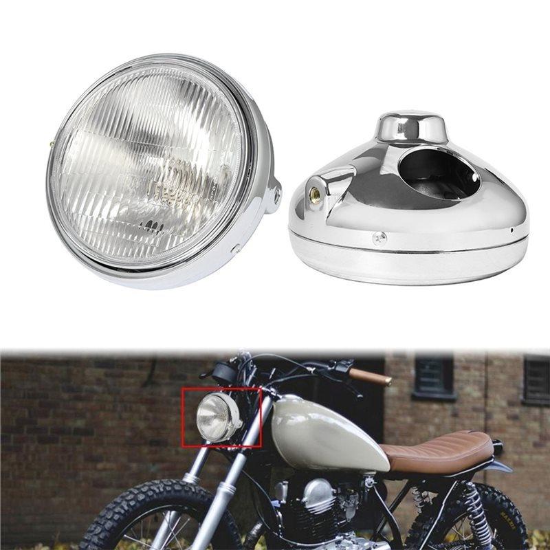 For Honda CB400 Front Headlight For CB-1 X4 CB1300 Motorcycle Headlamp Assembly VTEC1 VTEC2 VTEC3 VTEC4