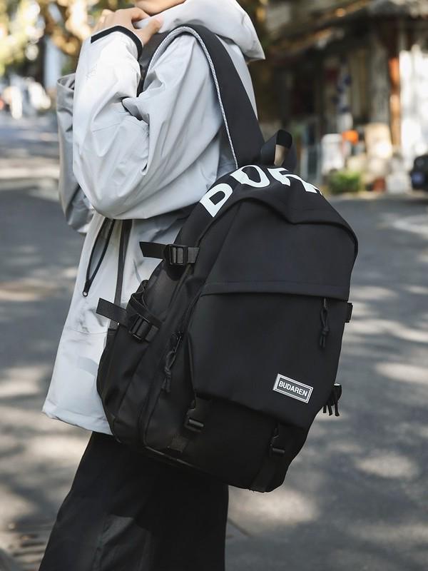 Wasserdichter Rucksack im japanischen Stil für Damen und Herren - Großes Fassungsvermögen für Studenten und Schüler
