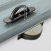 KAK Tatami Hidden Door Handle Pearl Nickel Zinc Alloy Recessed Flush Pulls Cover Floor Cabinet Handle Furniture Handle Hardware