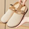 Women's Retro Soft Sole Sandals, Versatile Casual Mesh Round Toe Slides, Outdoor Slippers Ins Style, Comfortable Breathable Non-Slip