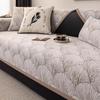 Chenille Sofa Cover Floral Print Modern Sofa Cushion Mat All-season Universal Couch Towel For Living Room Furniture Protector