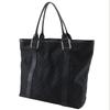 Gucci GG Tote Bag 341536 Outlet Black Nylon Canvas Unisex Used