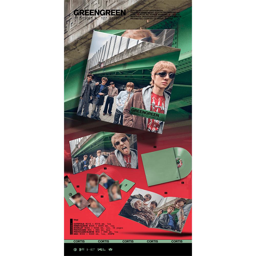 [Pre-order] CORTIS - GREENGREEN (LP)