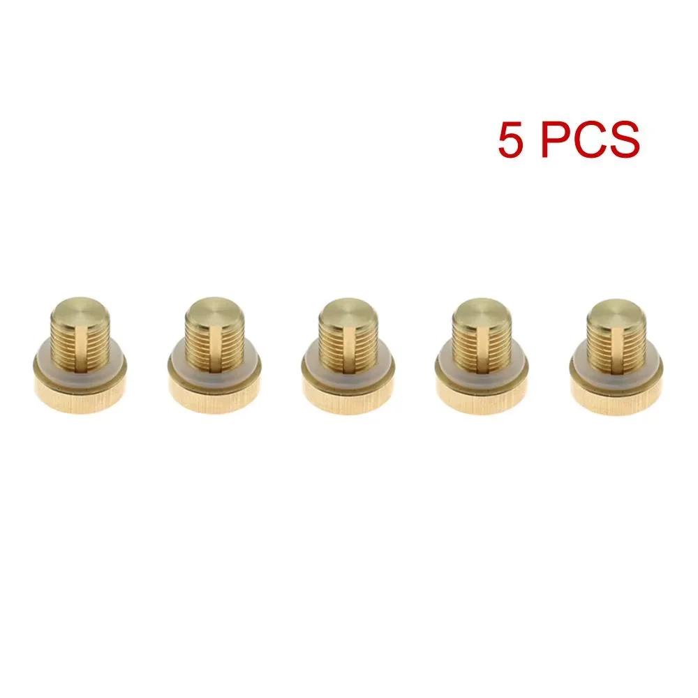 5/10pcs Coolant Expansion Tank Bleeder Screw For BMW E36 E39 E46 Mini Cooper Water Tank Return Pipe 17111712788 11537793373 5pcs
