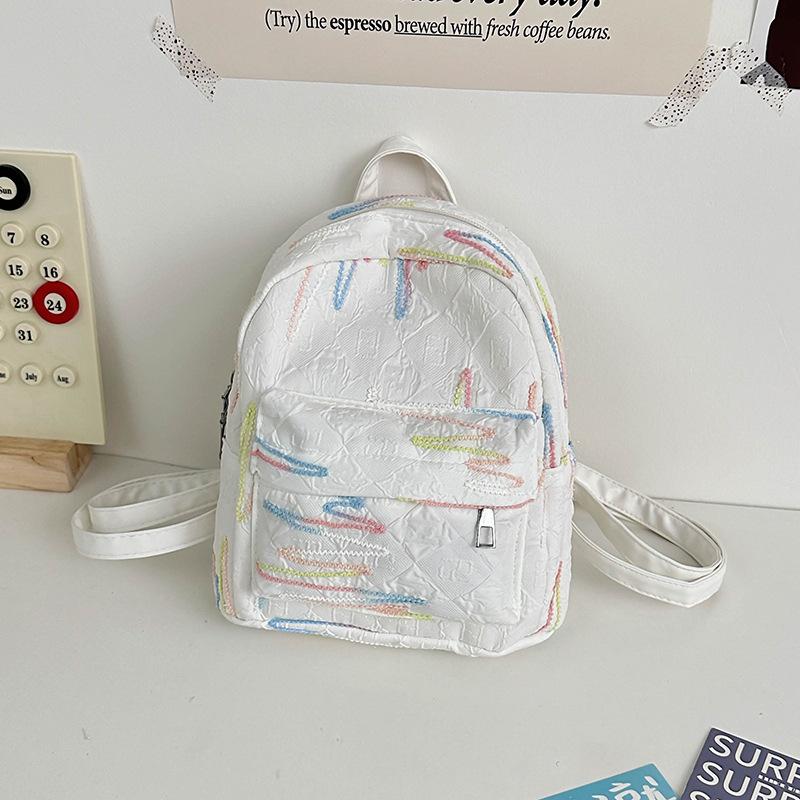 Today's Popular Backpack Girls Schoolbag Casual Simple College Students Beautiful Summer Middle School Class Backpack