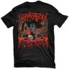 SUFFOCATION Cd Cvr HUMAN WASTE Official SHIRT LRG New Effigy Breeding Pierced Unisex T-Shirt