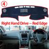 Dashboard Cover Protective Pad for Lexus GS GS300 GS430 GS450h GS350 GS460 2006~2011 Car Dash Board Sunshade Anto-UV Carpet