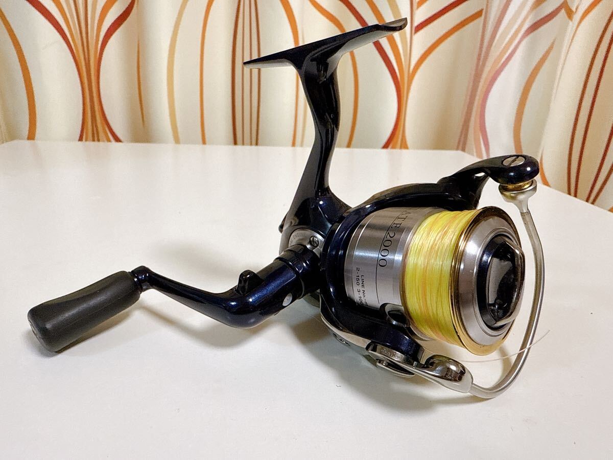[USED]DAIWA Certate 2000 Spinning Reel Made in Japan Excellent Condition