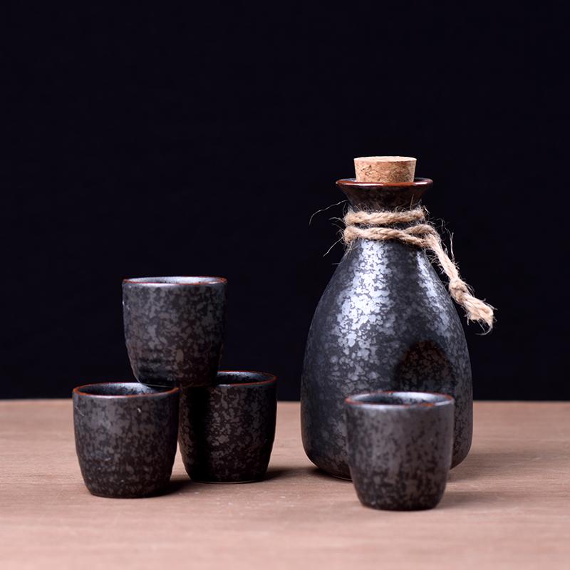 Japāņu sake komplekts Keramikas šochu krūze