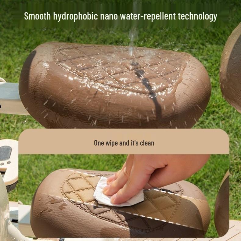 Universal Front-Mounted Electric Bicycle Safety Seat for Children – Foldable Design