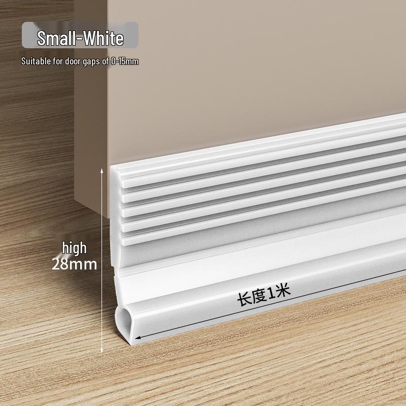 Self-Adhesive Door Bottom Seal: Soundproof, Windproof, Waterproof, Cockroach-Proof, and Anti-Theft Barrier