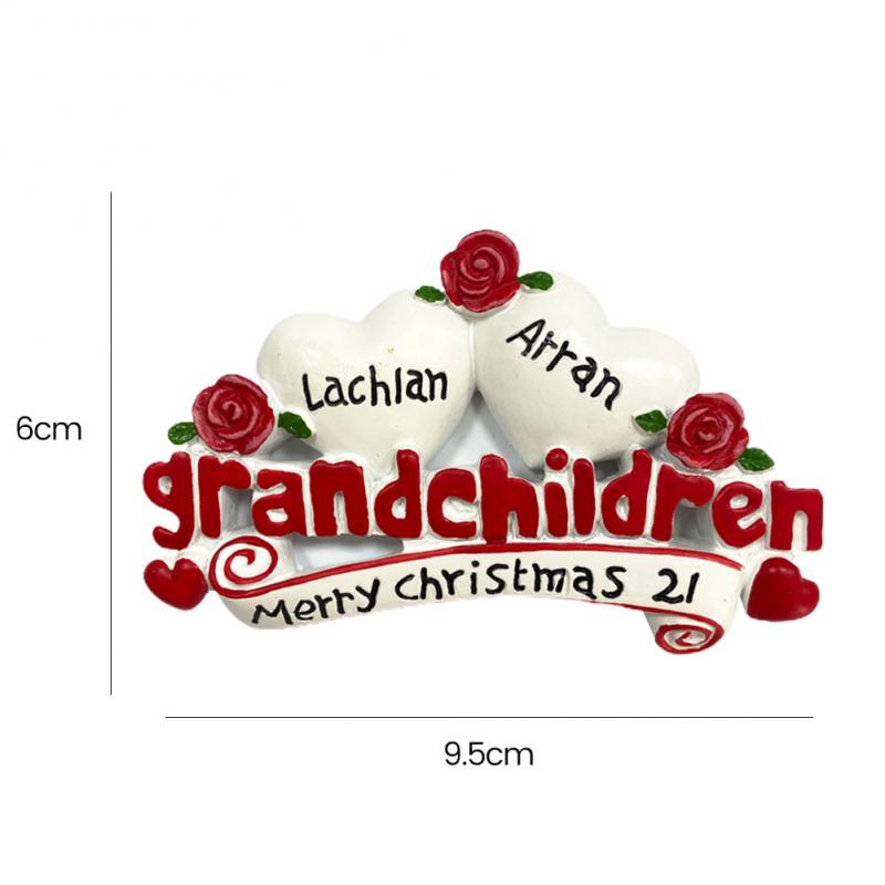 

New Year Resin Christmas Ornaments Xmas Tree Pendant Penguin Family Kids Toy 2025 Family Christmas Home Decorating Gift