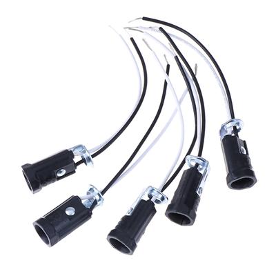 5-Piece Candle Holder E12 Lamp Holder Lamp Holder Keyless With 20Cm Conductor